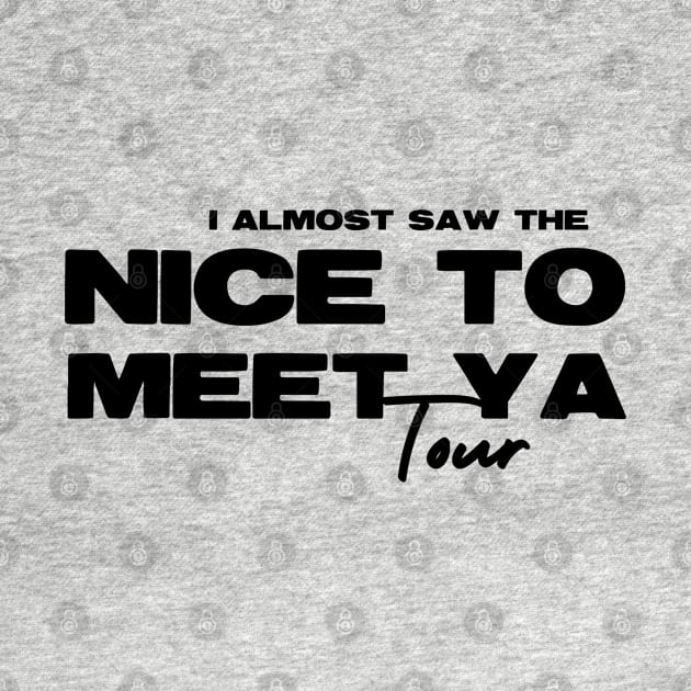 Almost Saw Nice To Meet Ya Tour by xxkristen